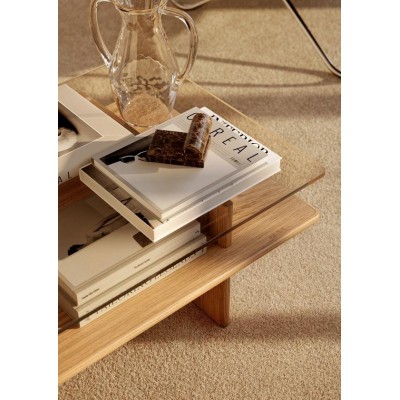 Paralleler Couchtisch (90x90) 2