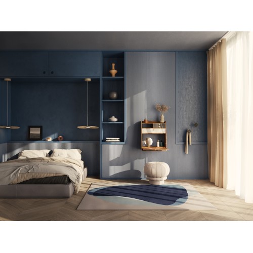 Gaston wandbureau 60 cm, walnoot