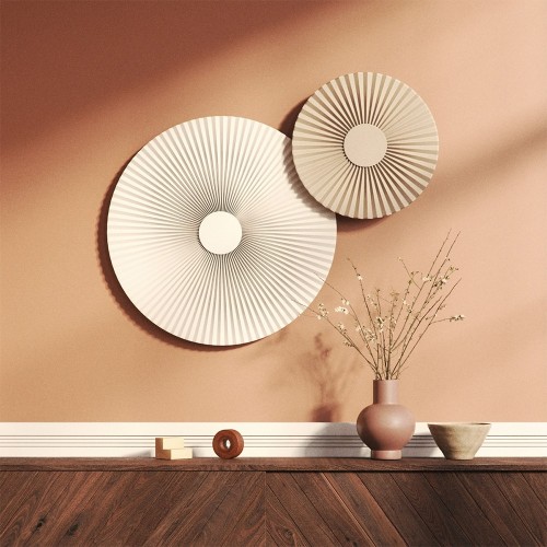 Set of 2 Carmen sconces: S golden sand