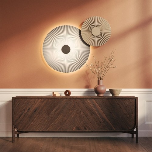 Set of 2 Carmen sconces: S golden sand