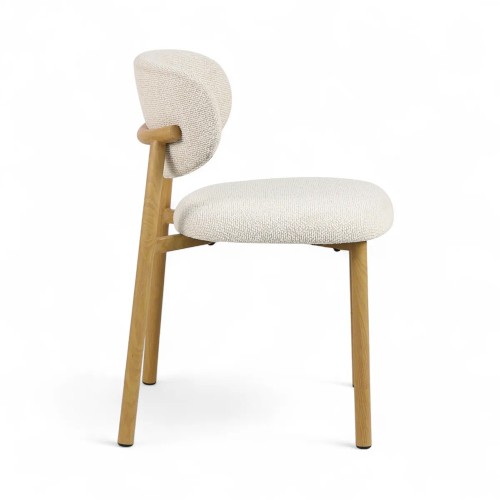 Chaise Dala tissu écru