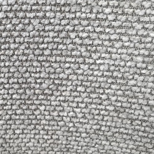 Chaise Dala tissu gris clair