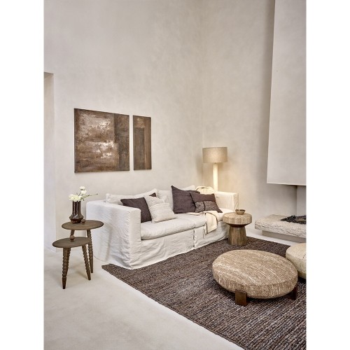 Pouf MILENA- DIA - brun