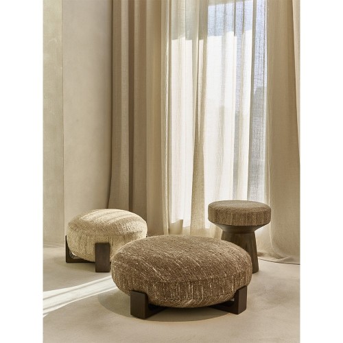 Pouf MILENA- DIA - brun