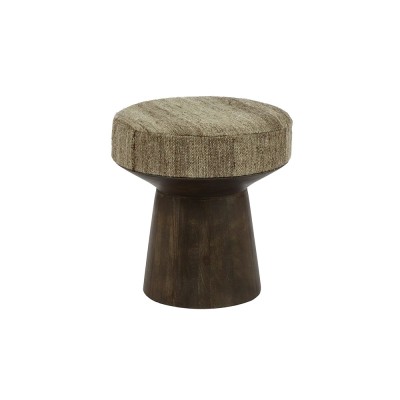 Pouf MILENA- DIA - écru