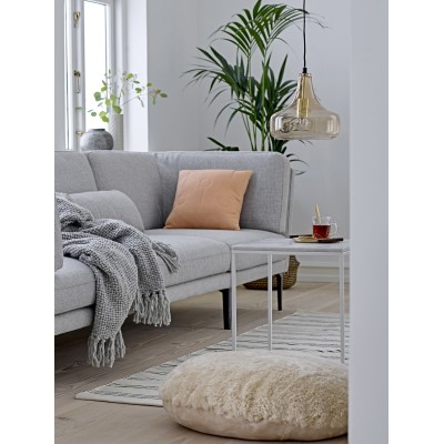 Lampe Yuser à suspension, Marron, Verre 2