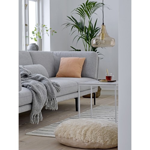 Yuser hanglamp, Bruin, Glas