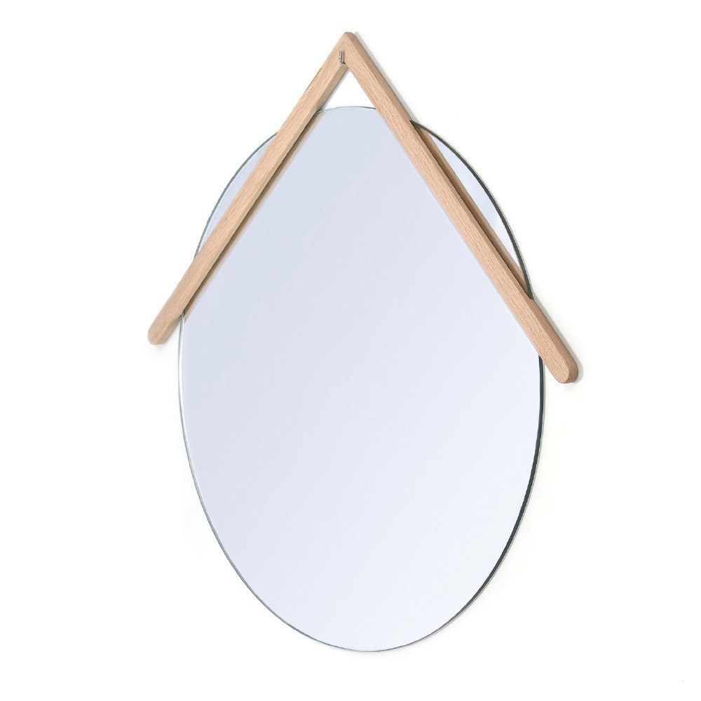 Lubin mirror tall oak Hartô