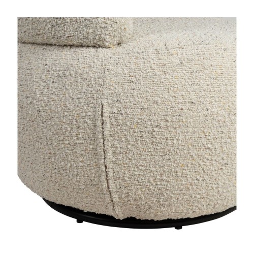 FAUTEUIL PIVOTANT ZELINE ECRU