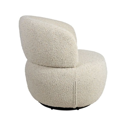 ZELINE DRAAIBARE FAUTEUIL ECRU