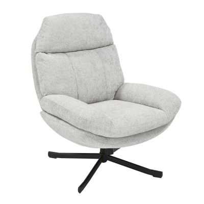 Poltrona girevole grigio chiaro - CHILL 2