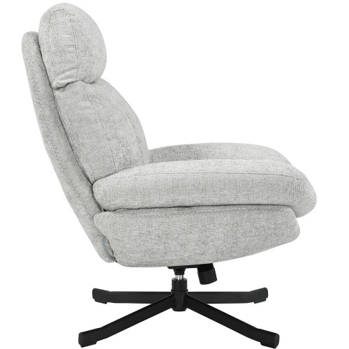 Sillón giratorio gris claro - CHILL