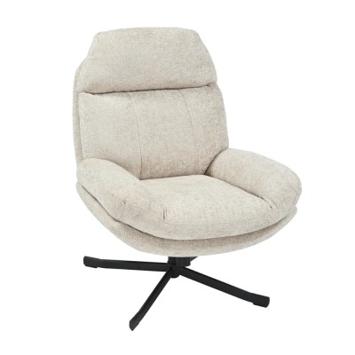 Drehbarer Lehnsessel taupe- CHILL 2