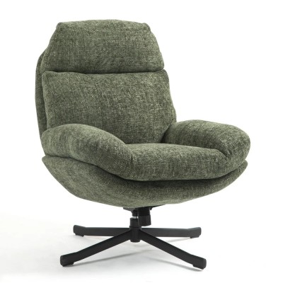 Green swivel recliner - CHILL 2