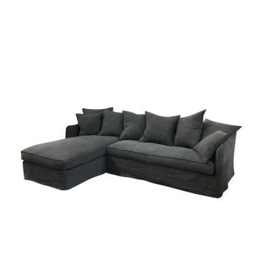 Linen corner sofa Cap Ferret (edge to edge)  2