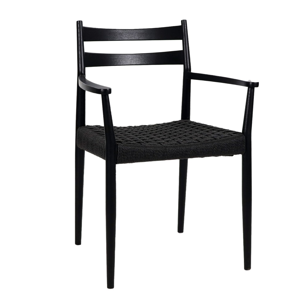 Chaise MINOU en bois de frêne - Naturel