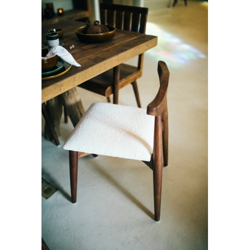 Chaise MANDELA en bois d'accacia
