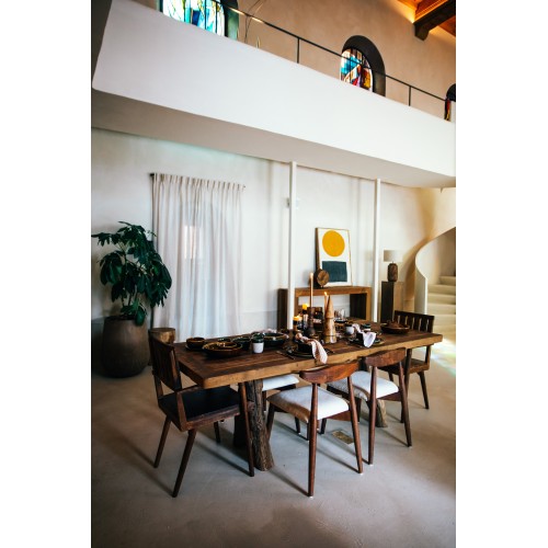 Chaise MANDELA en bois d'accacia