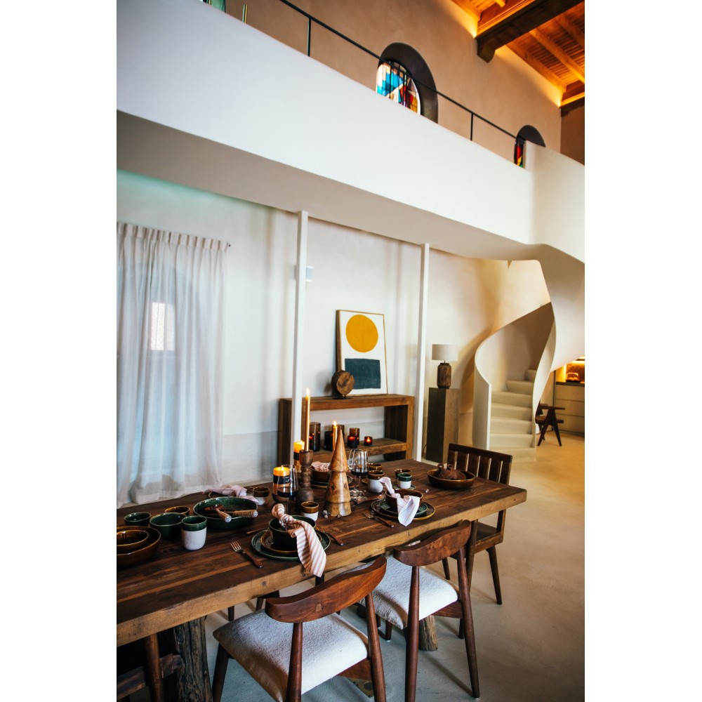 Chaise MANDELA en bois d'accacia