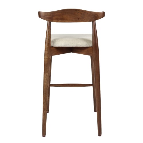 Tabouret de bar MANDELA - L 48 x B 53 x H 98,5 cm