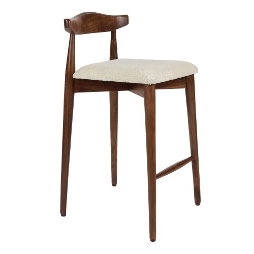 Tabouret de bar MANDELA - L 48 x B 53 x H 98,5 cm