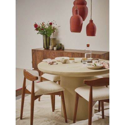 Chaise MANDELA en bois d'accacia 2