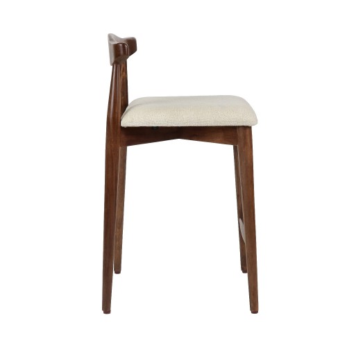 Tabouret de bar MANDELA - L 48 x l 53 x H 88,5 cm