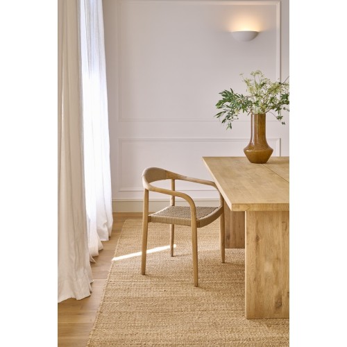 Chaise MIRA en bois d'accacia - Naturel