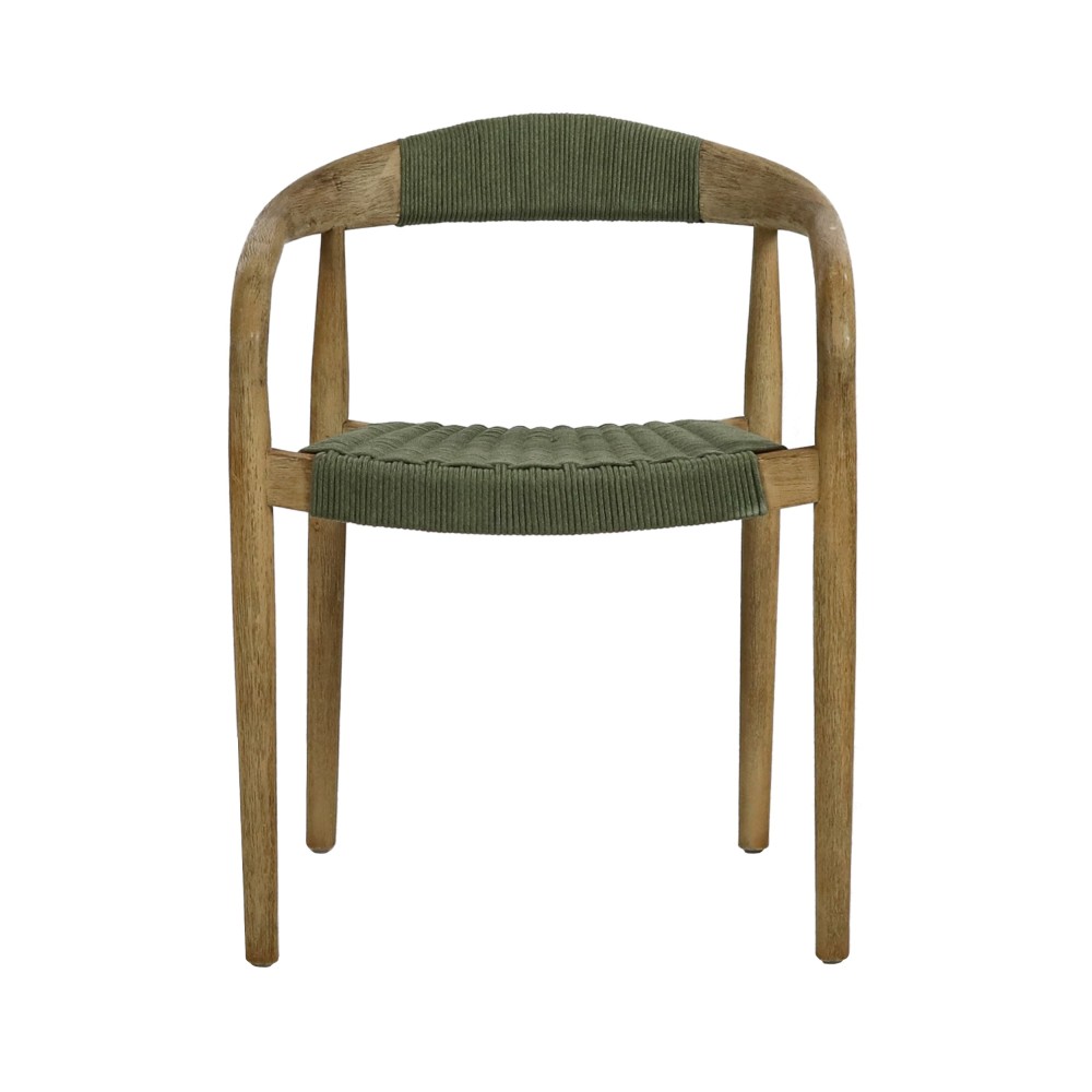 Chaise MIRA en bois d'accacia - Naturel