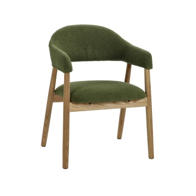 Chaise AMANDE- Vert Pomax