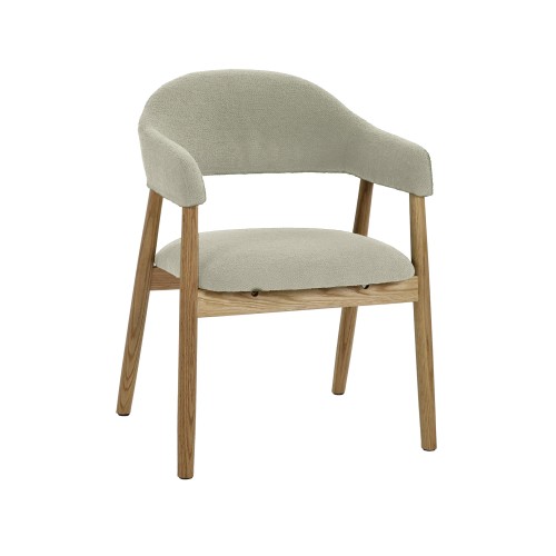 Chaise AMANDE- Blanc cassé