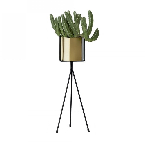 Soporte para plantas negro S Ferm Living