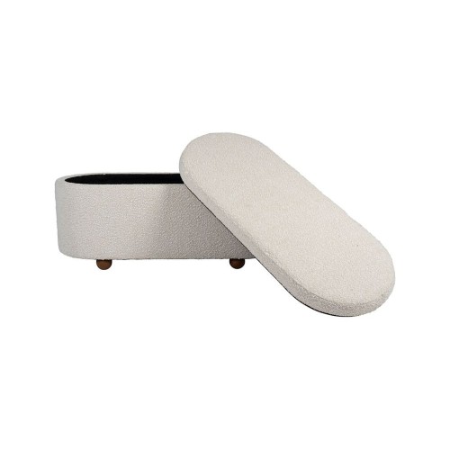 Banc coffre ALPINIA blanc X2