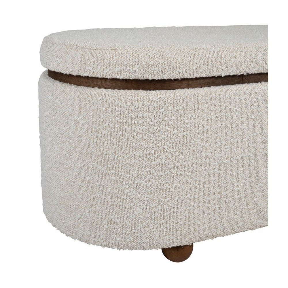 Banc coffre ALPINIA blanc X2