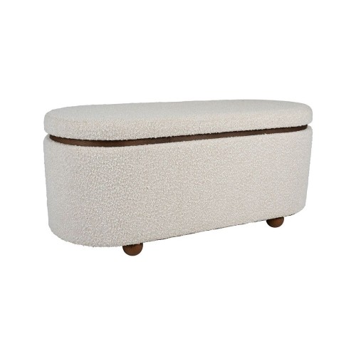 Banc coffre ALPINIA blanc X2