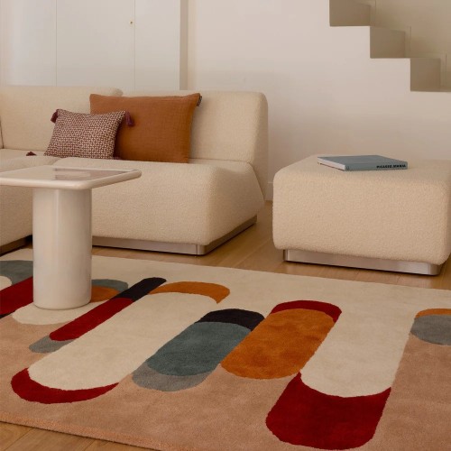 Tapis multicolore Sonate