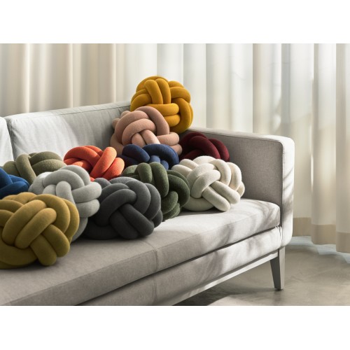 Coussin Knot Bleu Klein