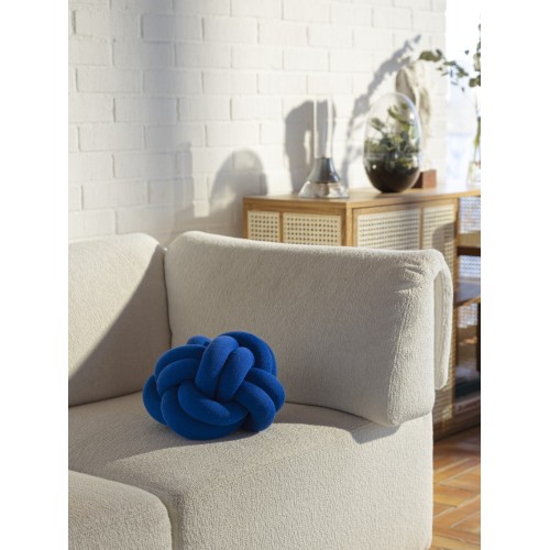Coussin Knot Bleu Klein