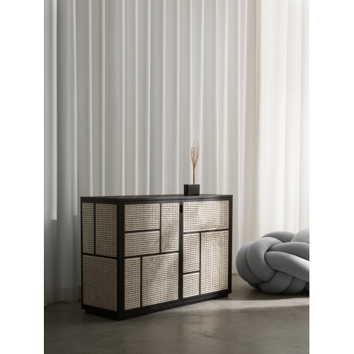 Air Sideboard schwarz & Zuckerrohr Design House Stockholm