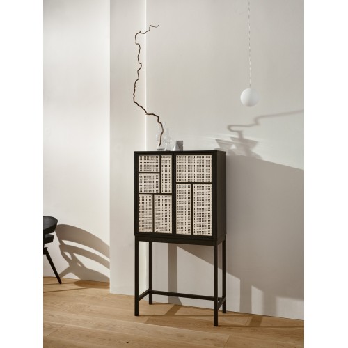 Armario Air negro y caña Design House Stockholm