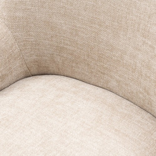 Chaise de salle à manger avec accoudoirs Whistler, beige