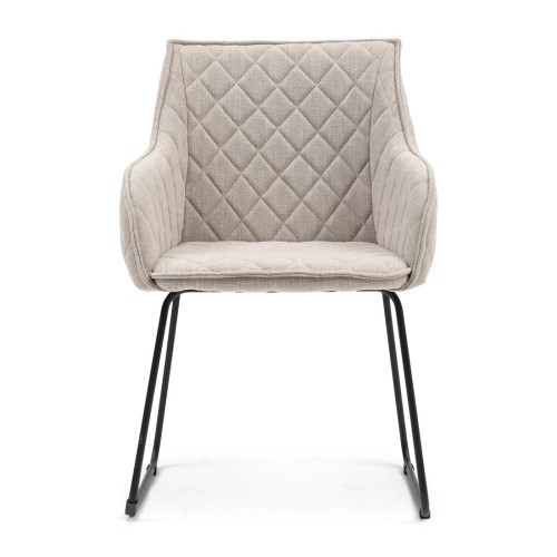 Chaise de salle à manger Frisco Drive, lin Fabulous