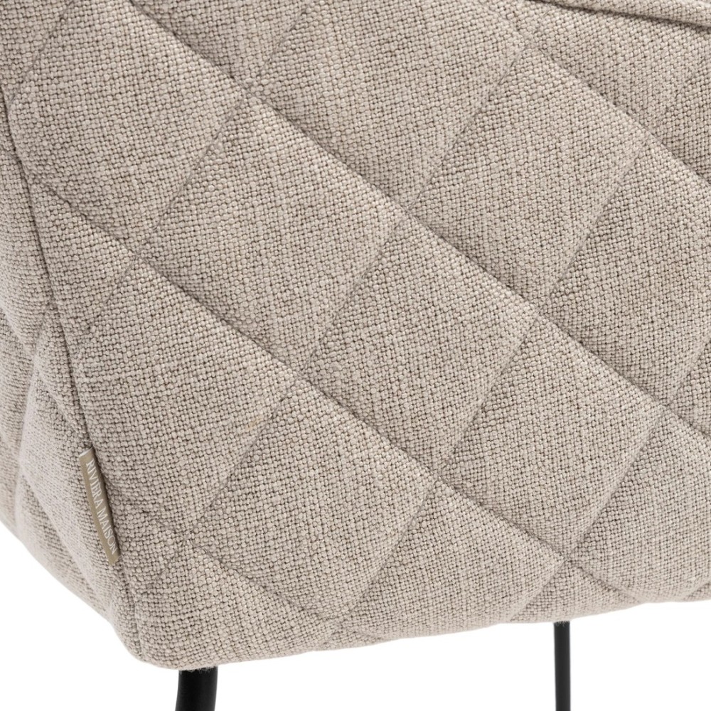 Chaise de salle à manger Frisco Drive, lin Fabulous