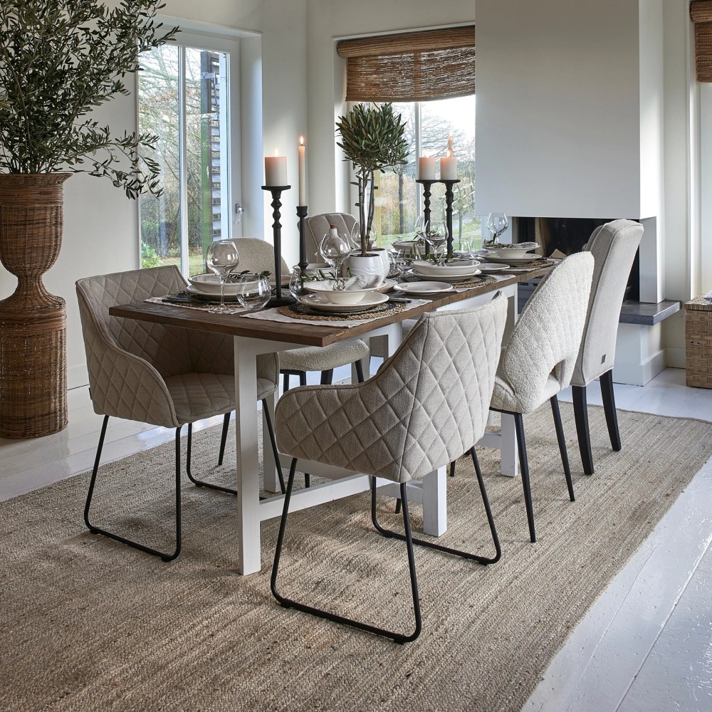 Chaise de salle à manger Frisco Drive, lin Fabulous
