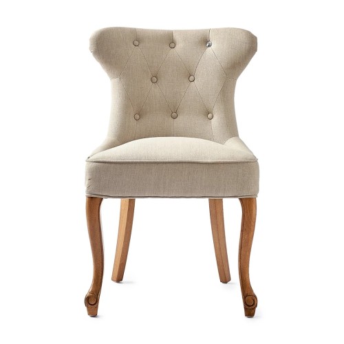 Chaise de salle à manger George en lin