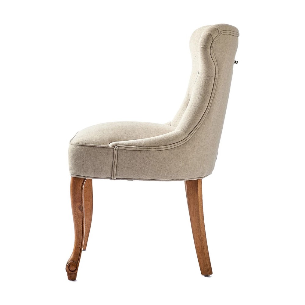Chaise de salle à manger George en lin
