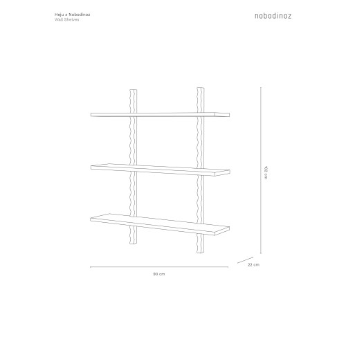 Étagère murale Heju x Nobodinoz
