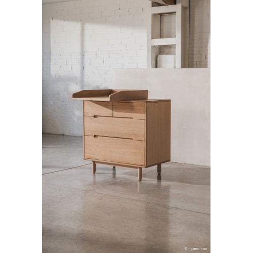 Table à langer Pure en chêne massif