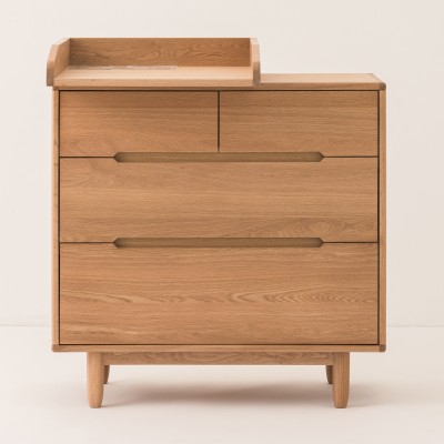 Table à langer Pure en chêne massif 2