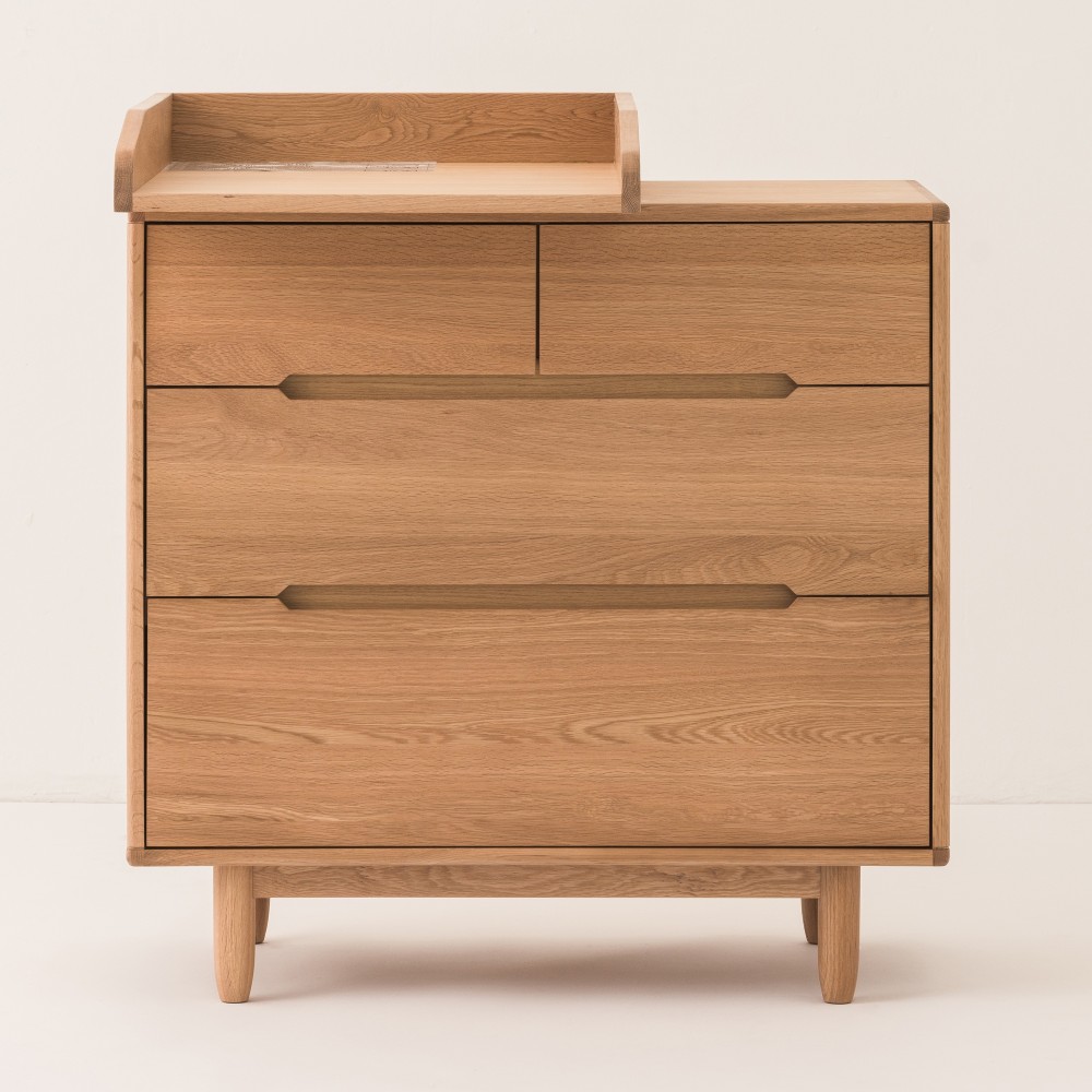 Table à langer Pure en chêne massif